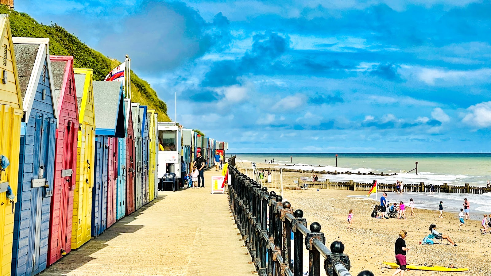 Photo de Mundesley beach - endroit populaire parmi les connaisseurs de la détente