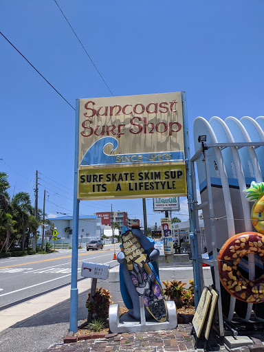 Surf Shop «Suncoast Surf Shop», reviews and photos, 9841 Gulf Blvd, Treasure Island, FL 33706, USA