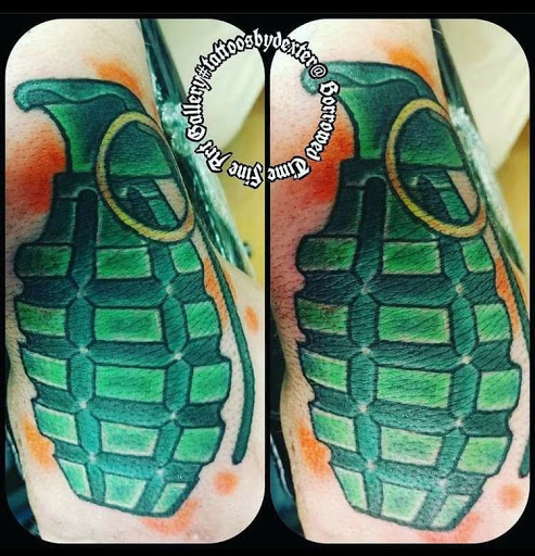 Explore outline tattoo ideas, creative tattoo ideas in Mckinney, available at Borrowed Time Fine Art Gallery Tattoo Shop