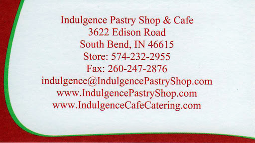 Coffee Shop «Indulgence Pastry Shop, Desserts & Cakes», reviews and photos, 303 Florence Ave, Granger, IN 46530, USA