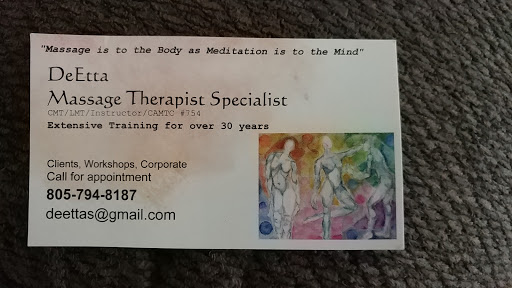 DeEtta, Massage Therapist Specialist