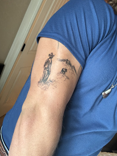 Explore parents name tattoo ideas, creative tattoo ideas in Moab, available at Desert Raven Ink