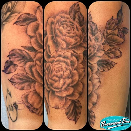 Explore ethereal tattoo ideas, creative tattoo ideas in Mckinney, available at Borrowed Time Fine Art Gallery Tattoo Shop