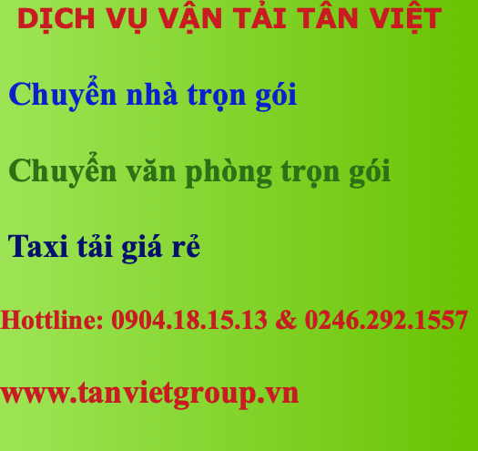 Vận tải Tân Việt giá rẻ