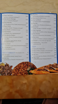 Menu du EFES Kebabhaus à Gaggenau