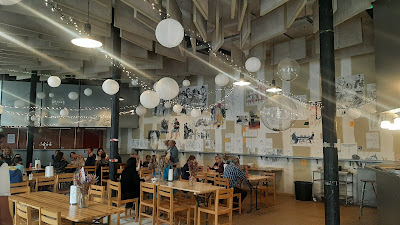 La cantine d'été du sew à Morlaix