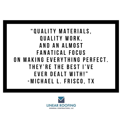 Roofing Contractor «Linear Roofing & General Contractors LLC», reviews and photos, 320 Decker Dr Ste 136, Irving, TX 75062, USA