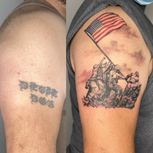 Explore baby tattoo ideas, creative tattoo ideas in Loganville, available at Blue Siren Tattoos
