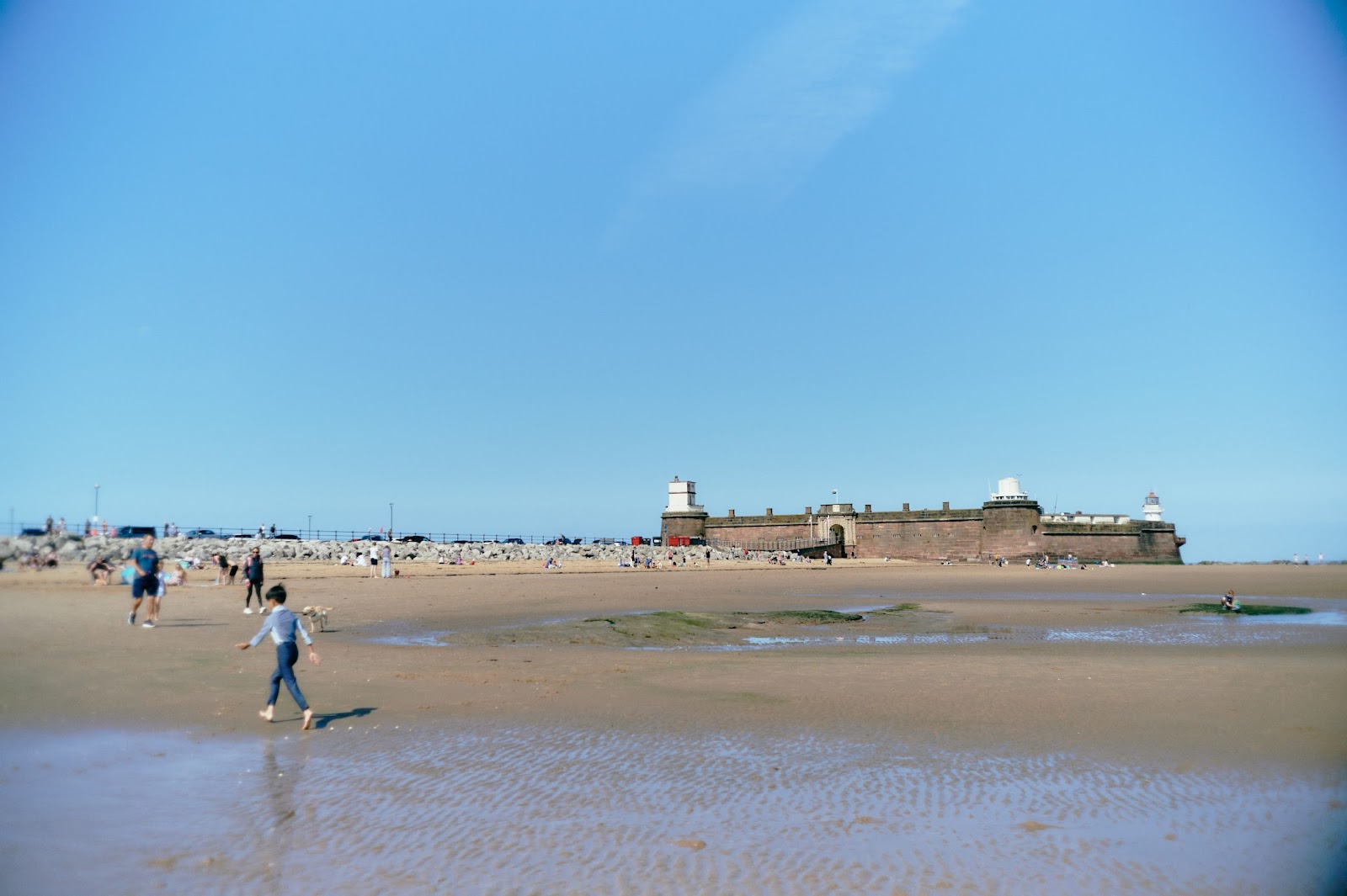 Fotografija New Brighton Beach z prostorna obala