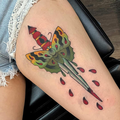 Explore skinny tattoo ideas, creative tattoo ideas in Bradenton, available at Classic Ink Tattoo Studio