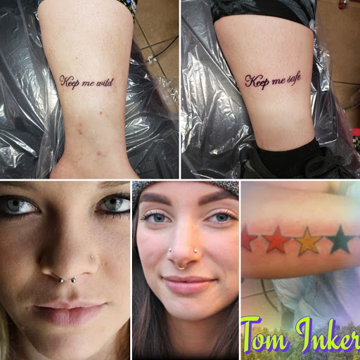 Explore bow hunting tattoo ideas, creative tattoo ideas in Elko, available at Custom Tattoos and Body Piercing Studio