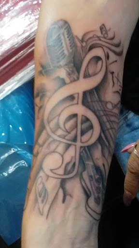 Explore feminine half sleeve tattoo ideas, creative tattoo ideas in Lake Elsinore, available at Ink Sanity