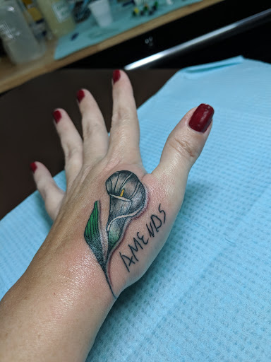 Explore cross tattoo ideas for woman, creative tattoo ideas in Saint Petersburg, available at Edens Apple Tattoos and Piercings