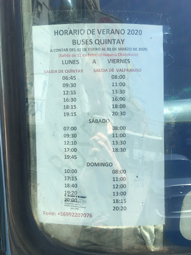 Buses quintay - Servicio de transporte