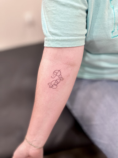 Explore memorial tattoo ideas for grandpa, creative tattoo ideas in Oxford, available at The Beauty Mark, LLC