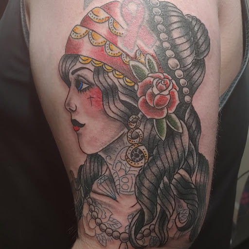 Explore ny tattoo ideas, creative tattoo ideas in Verona, available at Cryptic Tattoo Society