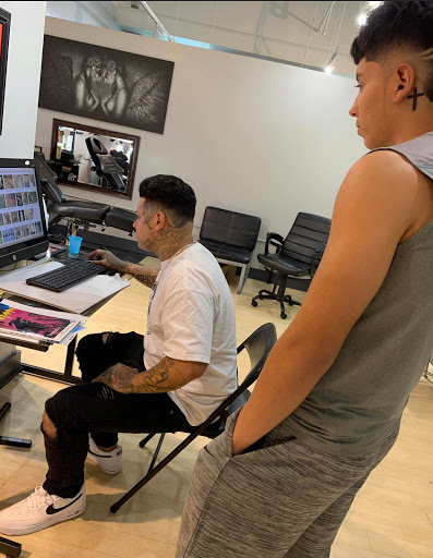 Find beach wave tattoo ideas for your next unique tattoo in Fort Wayne at Grade A Tattoos and Body Piercing