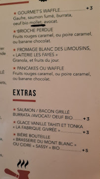 Restaurant brunch Gourmet's Café à Asnières-sur-Seine - menu / carte