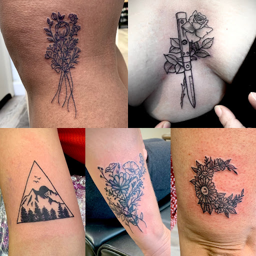 Explore dragon tattoo ideas forearm, creative tattoo ideas in Greensboro, available at Dogwood Ink