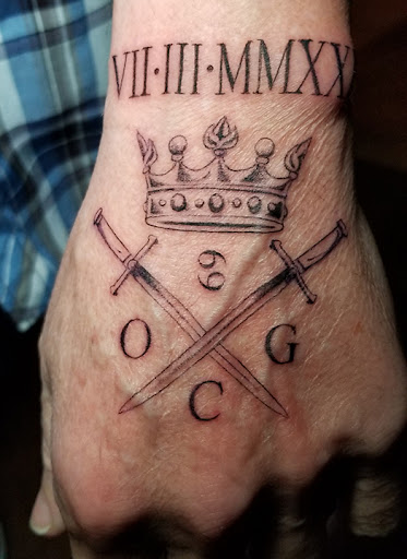 Explore bad omens tattoo ideas, creative tattoo ideas in Tempe, available at Club Tattoo