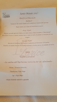 Agriturismo Larice à Clusone carte