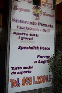 Segreto Del Sorriso à Vigevano menu
