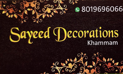 Sayeed Decorations & Events khammam