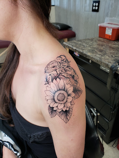 Explore hands tattoo ideas, creative tattoo ideas in Elkin, available at Black Bear Tattoo