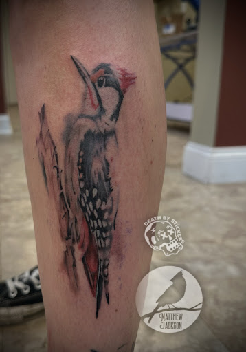 Explore mechanic tattoo sleeve ideas, creative tattoo ideas in Nashville, available at RedBird Tattoo