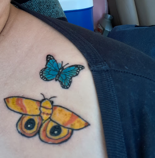 Explore small cartoon tattoo ideas, creative tattoo ideas in Owensboro, available at The Asylum Tattoo And Art Gallery