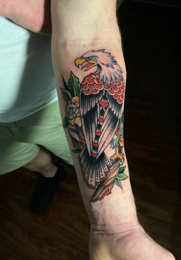 Explore half leg sleeve tattoo ideas for men, creative tattoo ideas in Spokane, available at Feel Good Ink