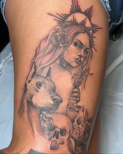 Explore healing tattoo ideas for females, creative tattoo ideas in San Diego, available at Goddess Temple Tattoo Studio