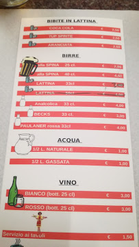 Pizzeria Pizzeria Geppo dal 1981 à Milan (le menu)