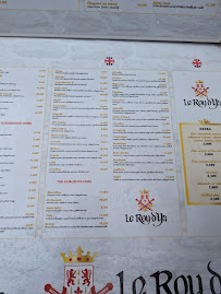 Le Roy d'Ys à Le Castellet menu