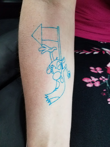 Tattoo Shop «The Rue Morgue Tattoo Gallery», reviews and photos, 198 W Jefferson St, Franklin, IN 46131, USA