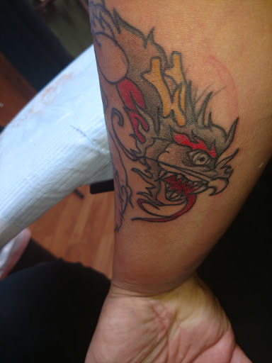 Explore tattoo ideas for shoulder, creative tattoo ideas in Erie, available at Wayward Tattoo Studio