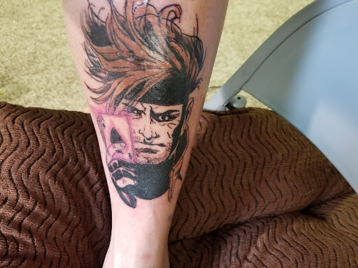 Explore forearm lion tattoo ideas, creative tattoo ideas in Sioux City, available at Tattoo Monkey