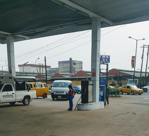 Mobil Filling Station - Oba Akran, Oba Akran Ave, Ogba, Lagos, Nigeria, Car Wash, state Lagos