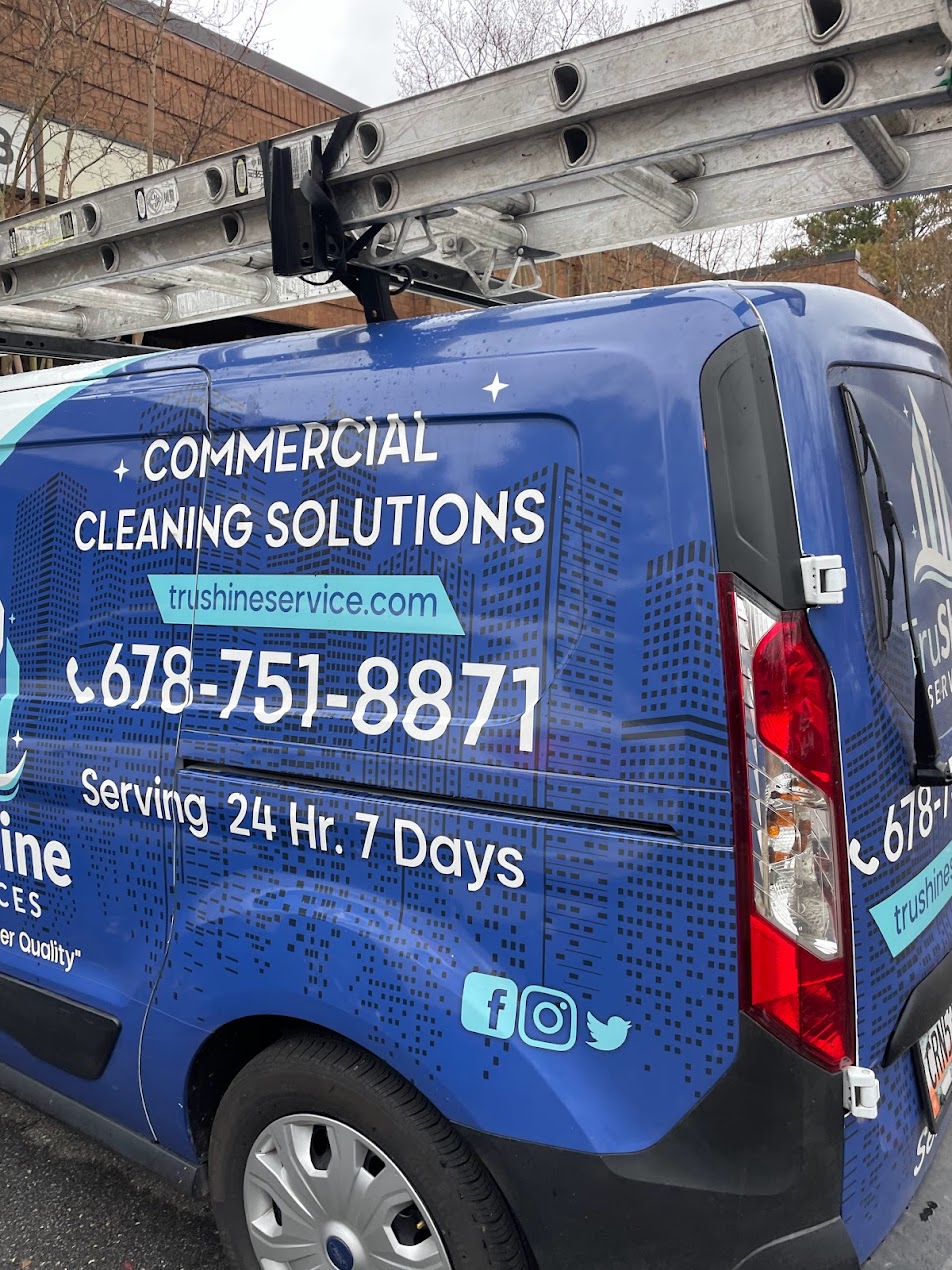 TruShine Services - Commercial Cleaning Van