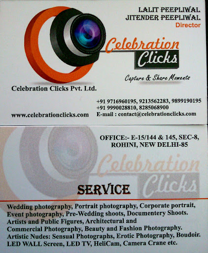 Celebration clicks