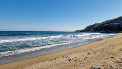 Foto von Myeongpa Beach mit türkisfarbenes wasser Oberfläche