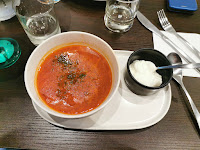 Soupe de tomate du Restaurant ukrainien Le Bortsch à Paris - n°1