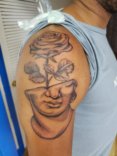 Explore clock tattoo ideas for guys, creative tattoo ideas in Ocean Springs, available at Heart & Daggers Tattoo Studio LLC