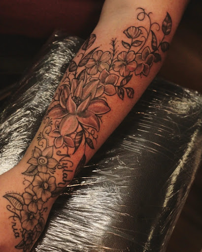 Explore bone tattoo ideas, creative tattoo ideas in Homosassa, available at Citrus Tattoos