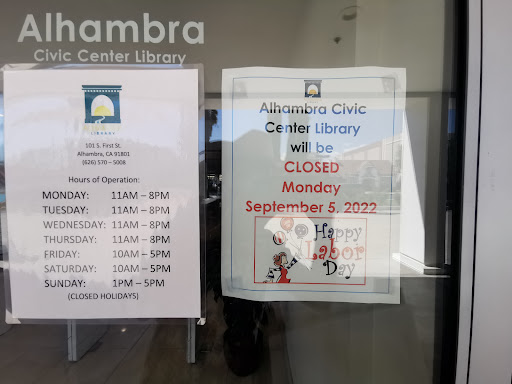 Alhambra Civic Center Library image