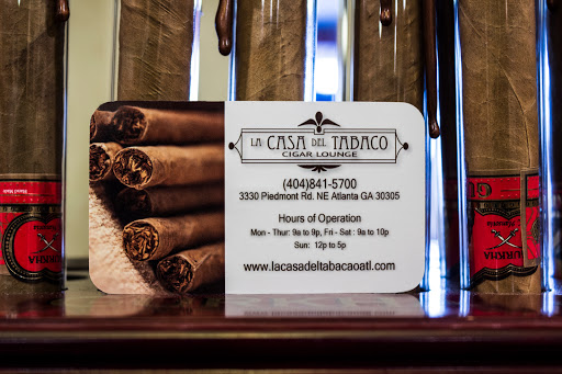 Cigar Shop «La Casa Del Tabaco Cigar Lounge», reviews and photos, 3330 Piedmont Rd NE #20, Atlanta, GA 30305, USA