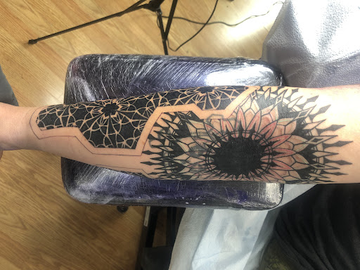 Explore guy leg tattoo ideas, creative tattoo ideas in Bethlehem, available at Soul Glow Electric Ink