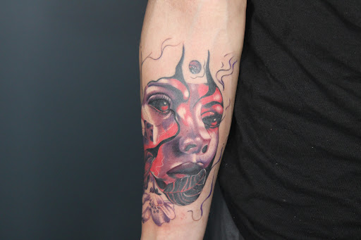 Explore simple christian tattoo ideas, creative tattoo ideas in Fort Gratiot, available at Stained Glass Tattoo & Body Piercing