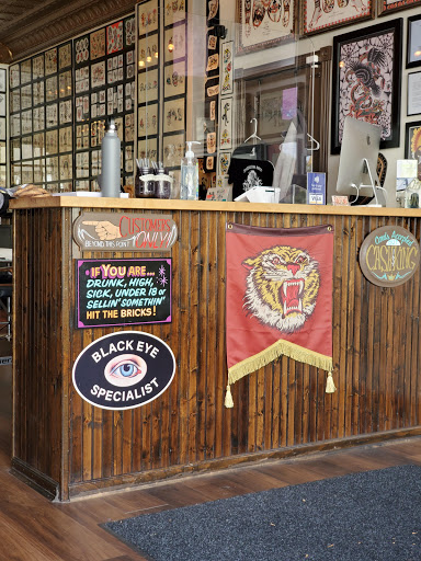 Explore state of georgia tattoo ideas, creative tattoo ideas in Grand Rapids, available at Sovereign Arms Tattoo