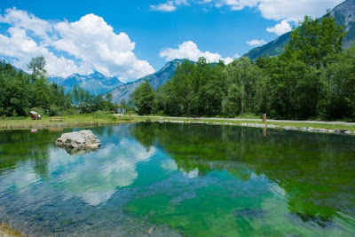 Le Lac Bleu à Le Bourg-d'Oisans